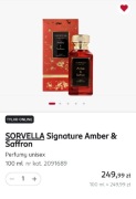 Perfumy Sorvella Amber & Saffron 