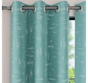 2 Zasłony 113x213cm. Zaciemniające Termiczne Na Przelotkach