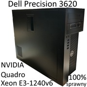 Dell Precision T3620 Xeon e3-1240 V6 (jak i7-7700) Quadro, DDR4