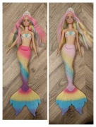 Barbie syrena zmieniająca kolor
