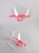 Przyłbica ochronna na usta i nos elastyczne gumki