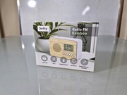 Bambusowe Radio i Stacja Pogodowa na Baterie Setty 