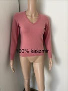 Galeries Lafayette sweter 100% kaszmir XS