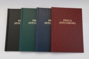 Okładka Praca Dyplomowa, Licencjacka. Magisterska