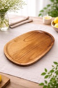 Drewniana elegancka taca/deska na przystawki owoce oraz sushi     30cmx20cm