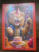 Puzzle 1000 Happy birthday Castorland kompletne jak nowe