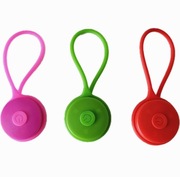 MINI LAMPKA ZAWIESZKA DO PLECAKA ROWERU DLA OCHORONY DZIECI DO SZKOŁY 3 SZT