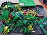 Mega zestaw roślinności lego 