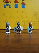 Lego: Iron Man, Captain America, ant-man (Quantum Realm / Time Heist suit)
