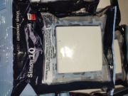 Gniazdo pojedyńcze z klapką białe Simon 10 CGZ1BU.01/11