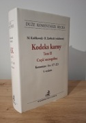 Kodeks karny - komentarz tom 2