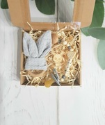 Zestaw zawieszka imienna do smoczka i gryzak wafel