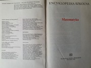 Encyklopedia szkolna - Matematyka