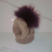 ręcznie robiona czapka dla psa