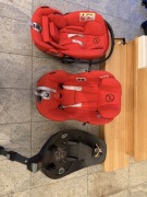 Komplet dwa foteliki Cybex Sirona Zi i-Size Autumn + baza isofix