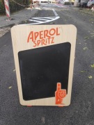 Tablica kredowa reklamowa potykacz Aperol Spritz 