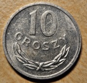 Moneta 10groszy z roku 1980