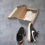 Nike Air Force 1 Low – czarno-białe