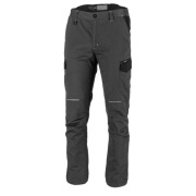 Spodnie robocze męskie długie do pasa szare slim fit Lahti Pro L40555 L