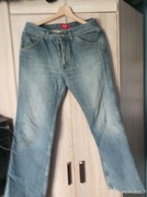 Męskie spodnie jeansowe z przetarciami Big Star Colt Bronx W31 L30