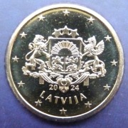 ŁOTWA 2024 50 CENTÓW UNC !!!!!!!!!!