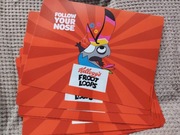 Podkładka pod talerz dla dzieci czerwona tukan