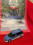 Moskwicz 2139 "Arbat" skala 1:43 + gazetka