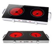 Przenośna kuchenka elektryczna dwupalnikowa