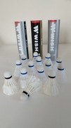 Lotki do badmintona WISH S-350 - nylonowe - treningowe - 14 sztuk