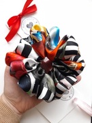 100% jedwab naturalny Italy seta jedwabna scrunchies 
