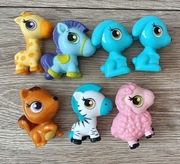 Zestaw figurek - zwierzątka, 7 sztuk + GRATIS!