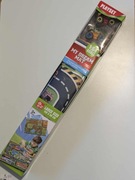 DYWAN CARS MATA DROGI ULICE AUTA 120x80 cm autka mini monster truck