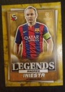 Karta Iniesta 2022-23 Topps