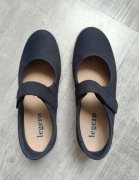 Granatowe baleriny Legero r. 38 - idealny stan