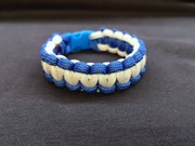 Bransoletka/bransoleta paracord survival, ręcznie robiona