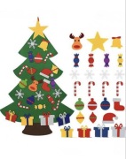 Diy filcowa choinka dla dzieci