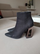 Botki Carini, rozm.37, SKÓRA 