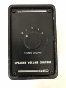 Stary Retro QED Przełącznik Głośności Pokrętło