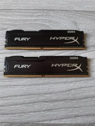 Pamięć RAM DDR4 HyperX Fury 2x4GB 2400MHz CL15 HX424C15FB/4 