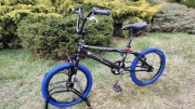 Rower BMX wyczynowy Crosswind z rotorem do barspin'ów v-brake amortyzator
