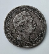 5 Marek 1891 Prusy Oryginal