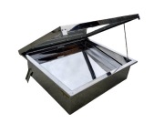 Topiarka słoneczna do wosku Duża Nierdzewna wytapiarka 2 ramkowa