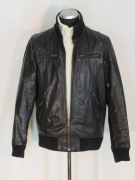 KURTKA SKÓRZANA MĘSKA JACK AND JONES  r.XL