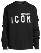 Czarna bluza Dsquared2 S Icon Sweatshirt icon black nowa
