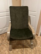 Fotel ciemnozielony