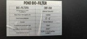 Filtr do oczka wodnego POND BIO-FILTER CBF 550. Jak nowy !!!!