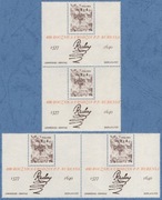 Bl. 100 (2354) 400 r. urodzin P.P. Rubensa (dwie parki kombinacje)