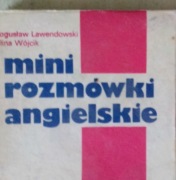 „Mini rozmówki angielskie” Lawendowskiego i Wójcik, szt 2 