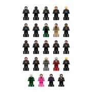 Lego 24x MIKROFIGURKA z zestawu 71043 Harry Potter