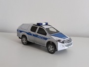 Policja radiowóz . terenowy samochód model kartonowy milicja Mo resorak